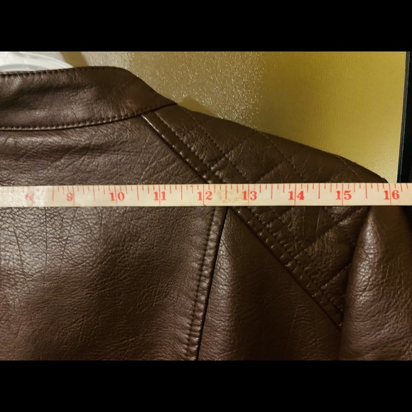 G. H. Bass & Co Faux Leather Moto Jacket - Picture 14 of 16